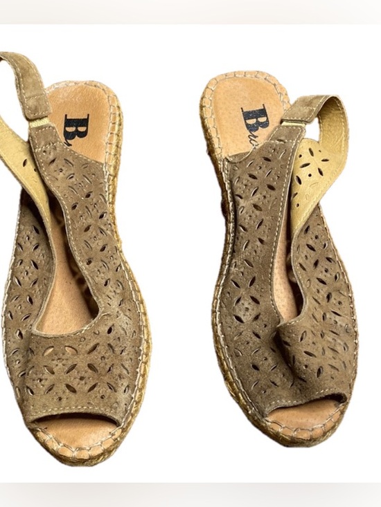 Browns Shoes - 🌹 Browns 🌹 Soft Leather Wedge Espadrille Sandals